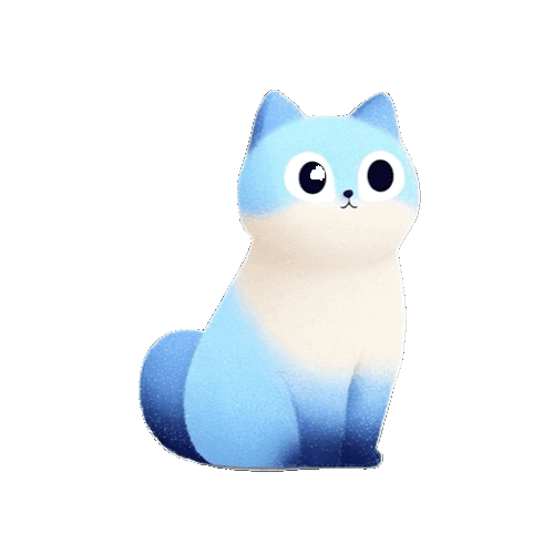 Almi, the blue Almost mascot